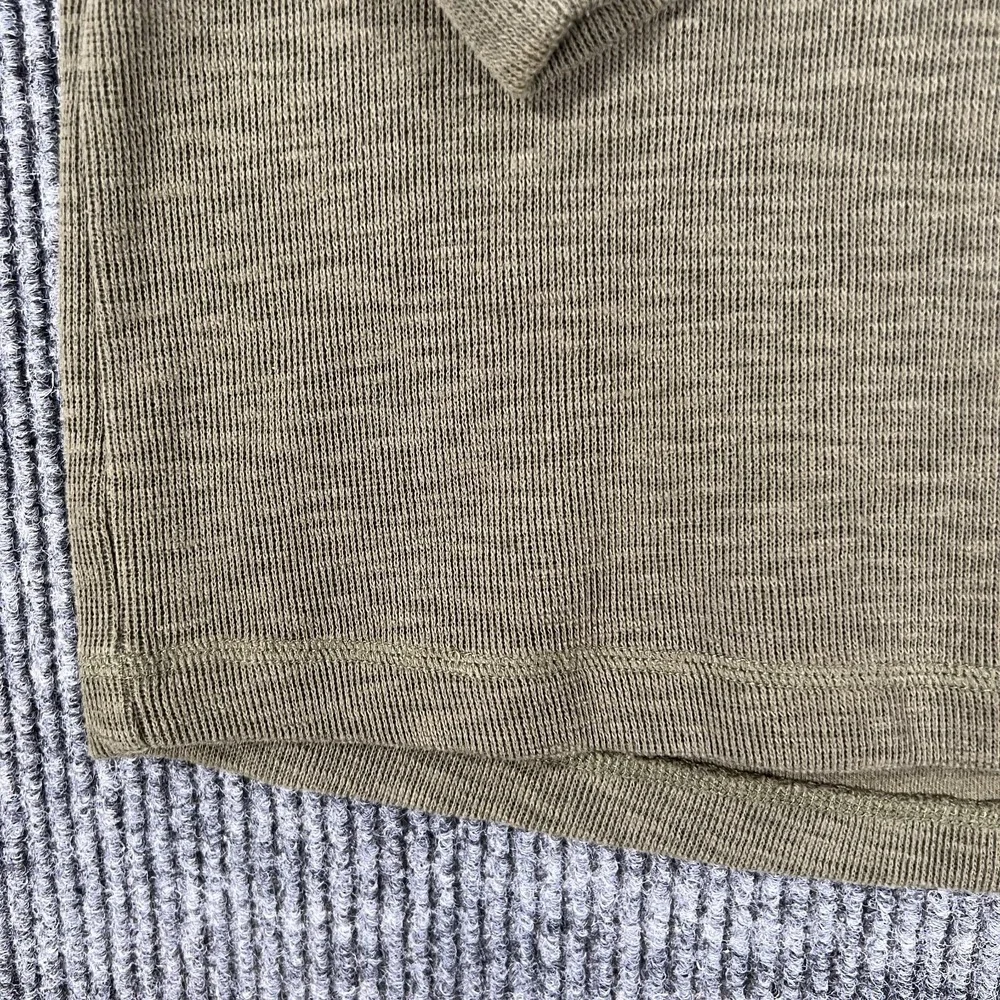 Banana‎ Republic Mens Sweater 2XL XXL Green Long Sleeve Lightweight Warm Soft